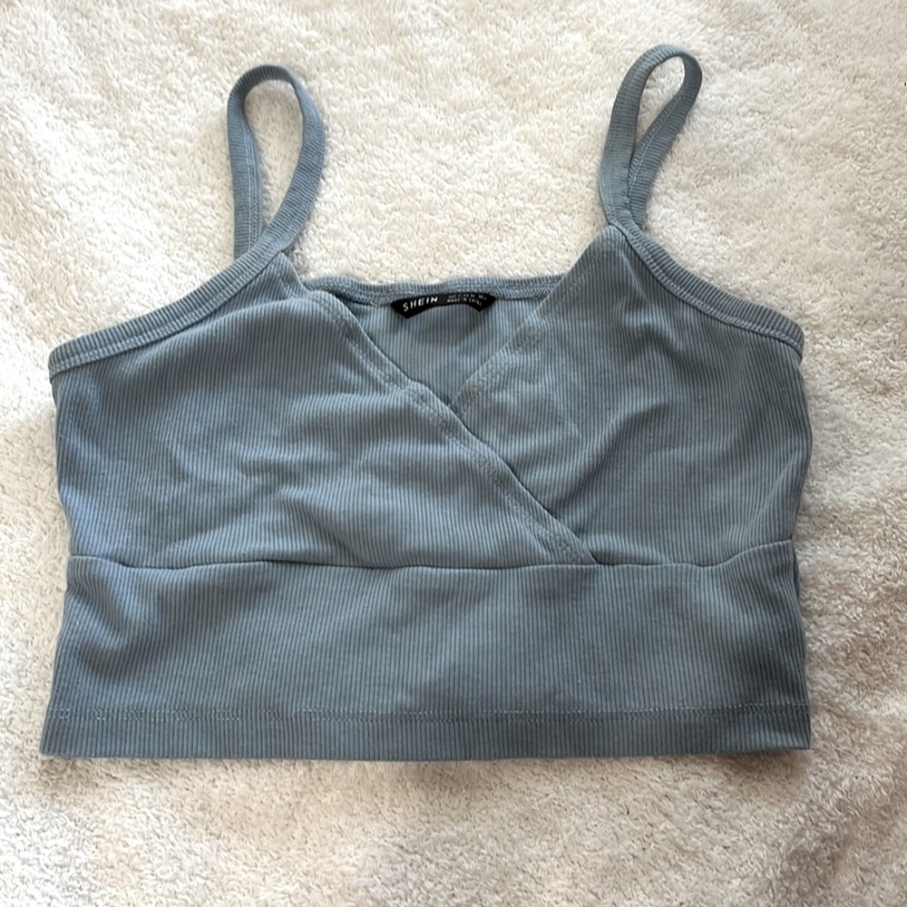 Blue cami top